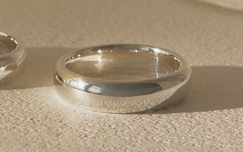 Basic Band ring silver